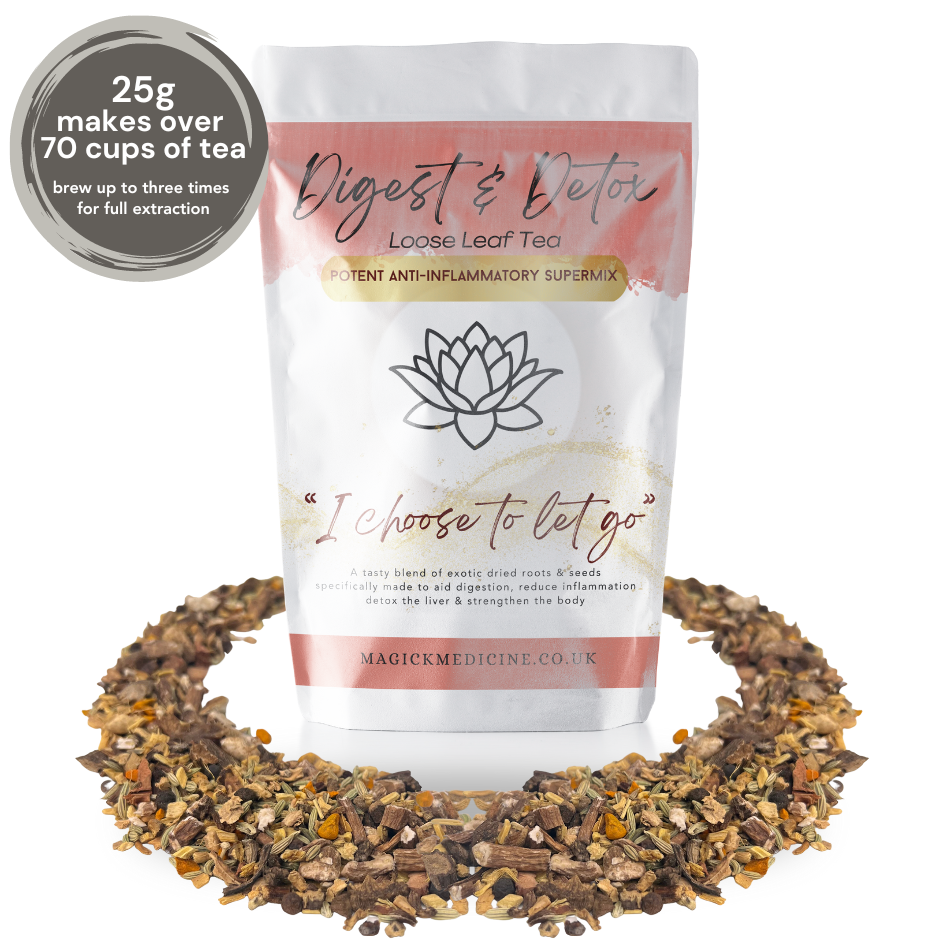 DIGEST & DETOX Supermix Roots & Seeds Tea Blend