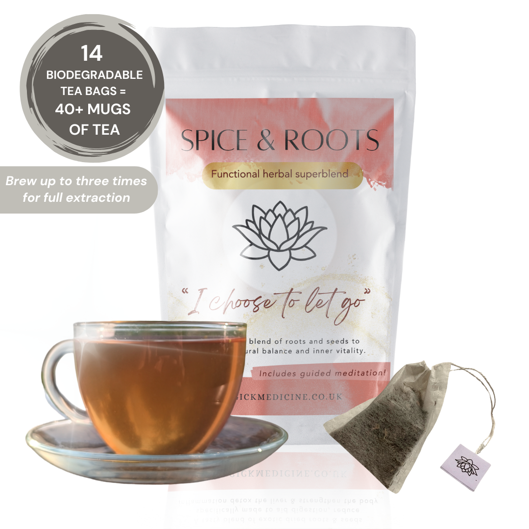 SPICE & ROOTS HERBAL TEA – Warming Ritual Tea