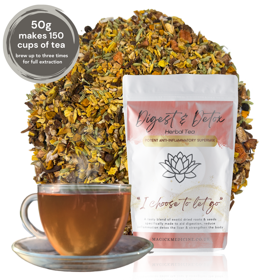 DIGEST & DETOX Supermix Roots & Seeds Tea Blend