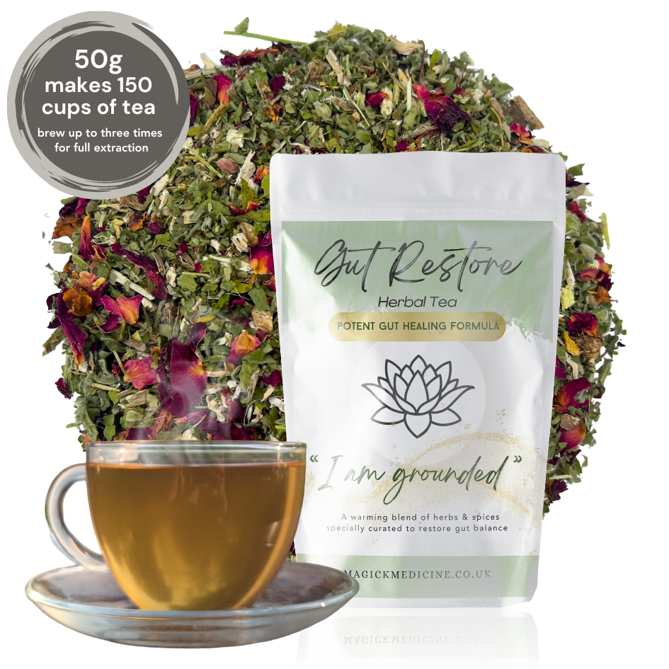 GUT RESTORE Soothing Herbal Tea Blend