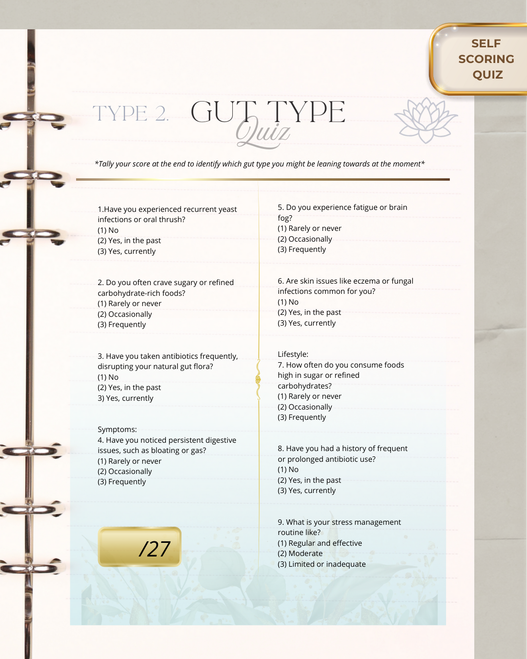 DECODE YOUR GUT GUIDE — The 6 Archetypes of Inflammation, Emotion & Balance