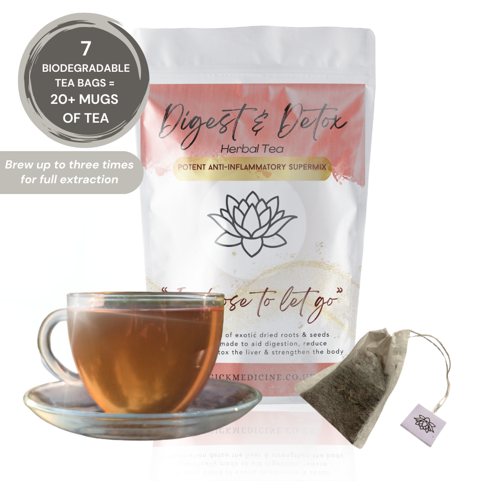 DIGEST & DETOX Supermix Roots & Seeds Tea Blend