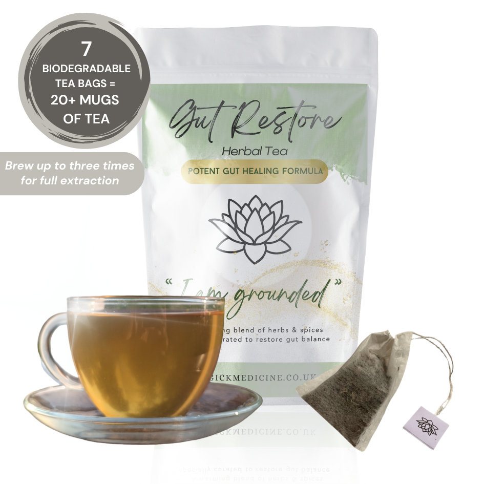 GUT RESTORE Soothing Herbal Tea Blend