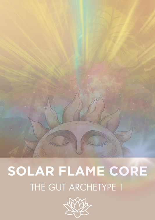 TYPE 1 GUT ARCHETYPES: SOLAR FLAME CORE CHEAT SHEET - Food Groups & Danger Foods List