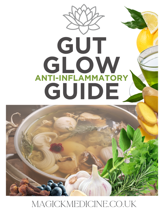 GUT GLOW GUIDE! Anti-Bloat Foods, Soulful Staples, Grounding Recipes, Real Radiance