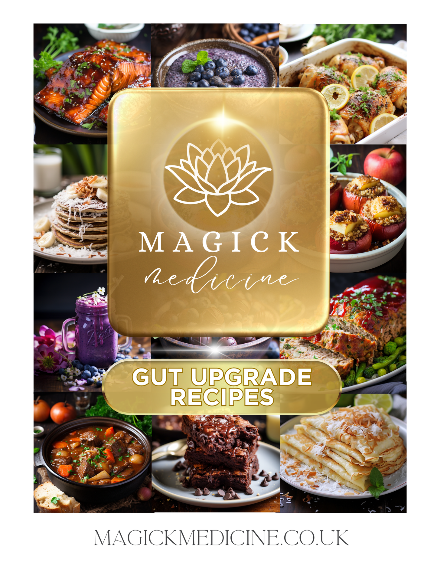 GUT UPGRADE RECIPES - Cook Book for Your Gut Archetype!