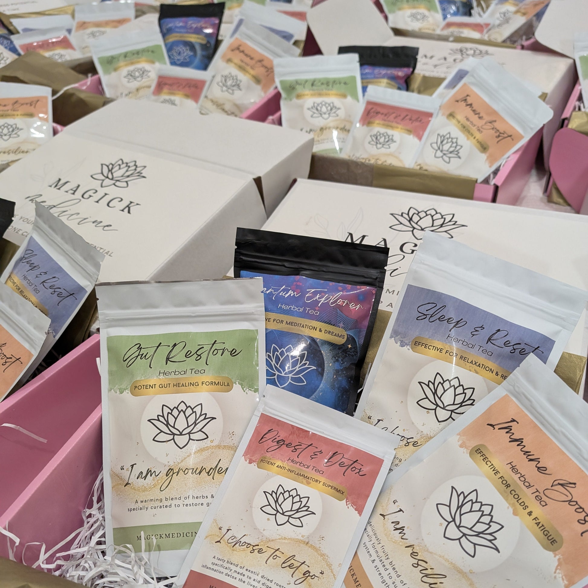 Magic Teas Gift Box bundles, quantity, stock warehouse
