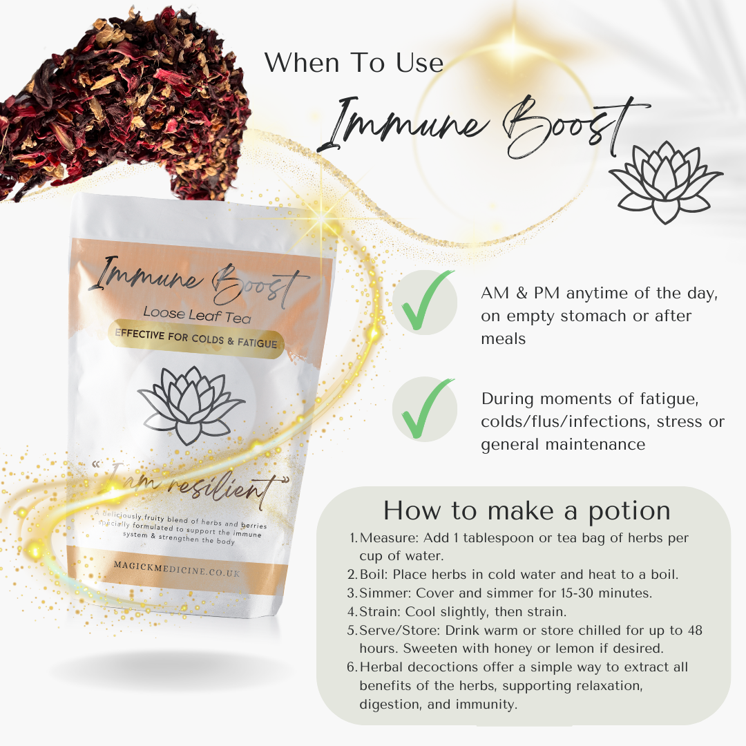 IMMUNE BOOST Fruity Herbal Tea Blend