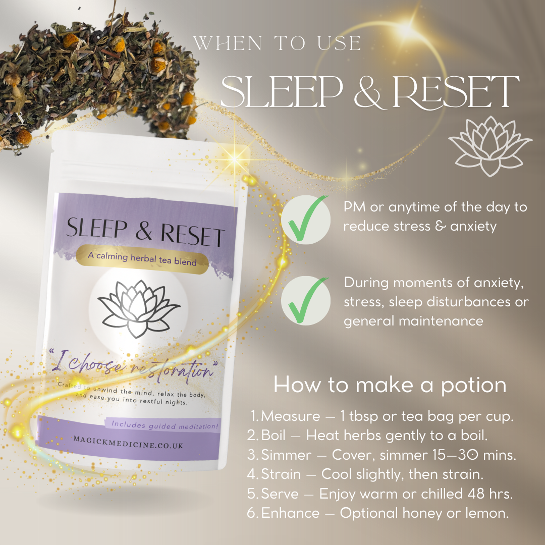 SLEEP & RESET – Evening Calm Ritual Tea