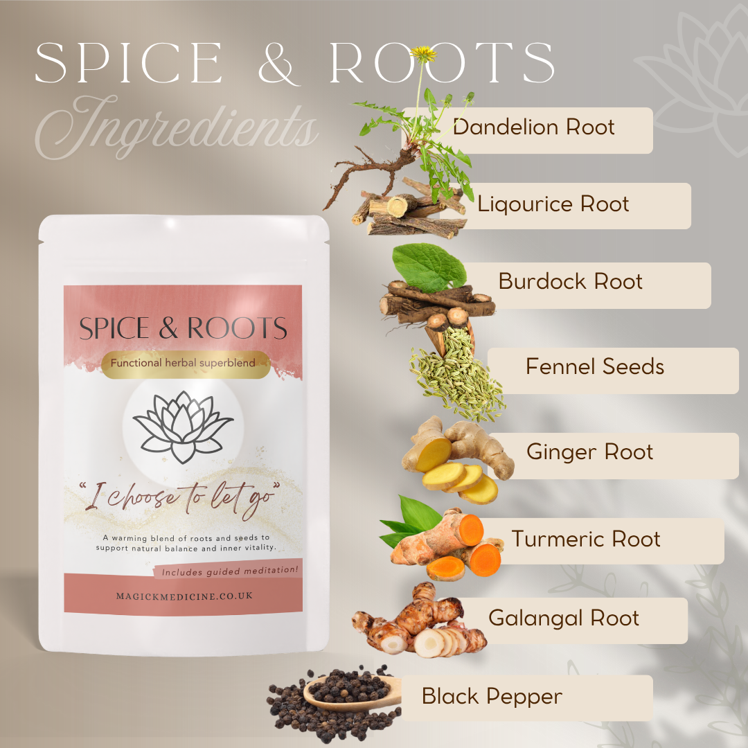 SPICE & ROOTS HERBAL TEA – Warming Ritual Tea