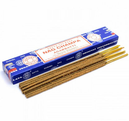 Nag Champa incense sticks, hand-rolled