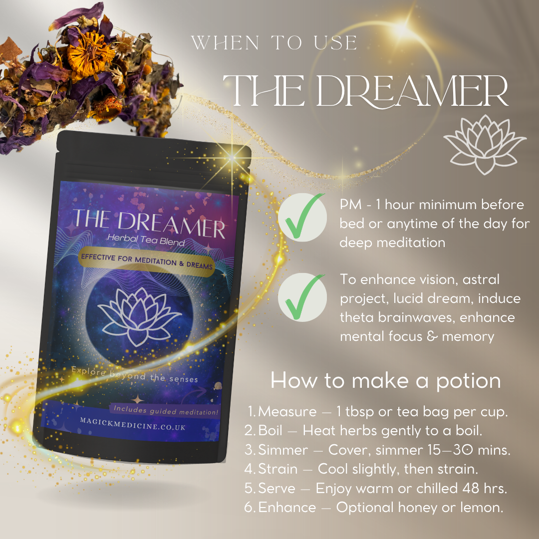 THE DREAMER – Evening Ritual Tea for Dreamwork