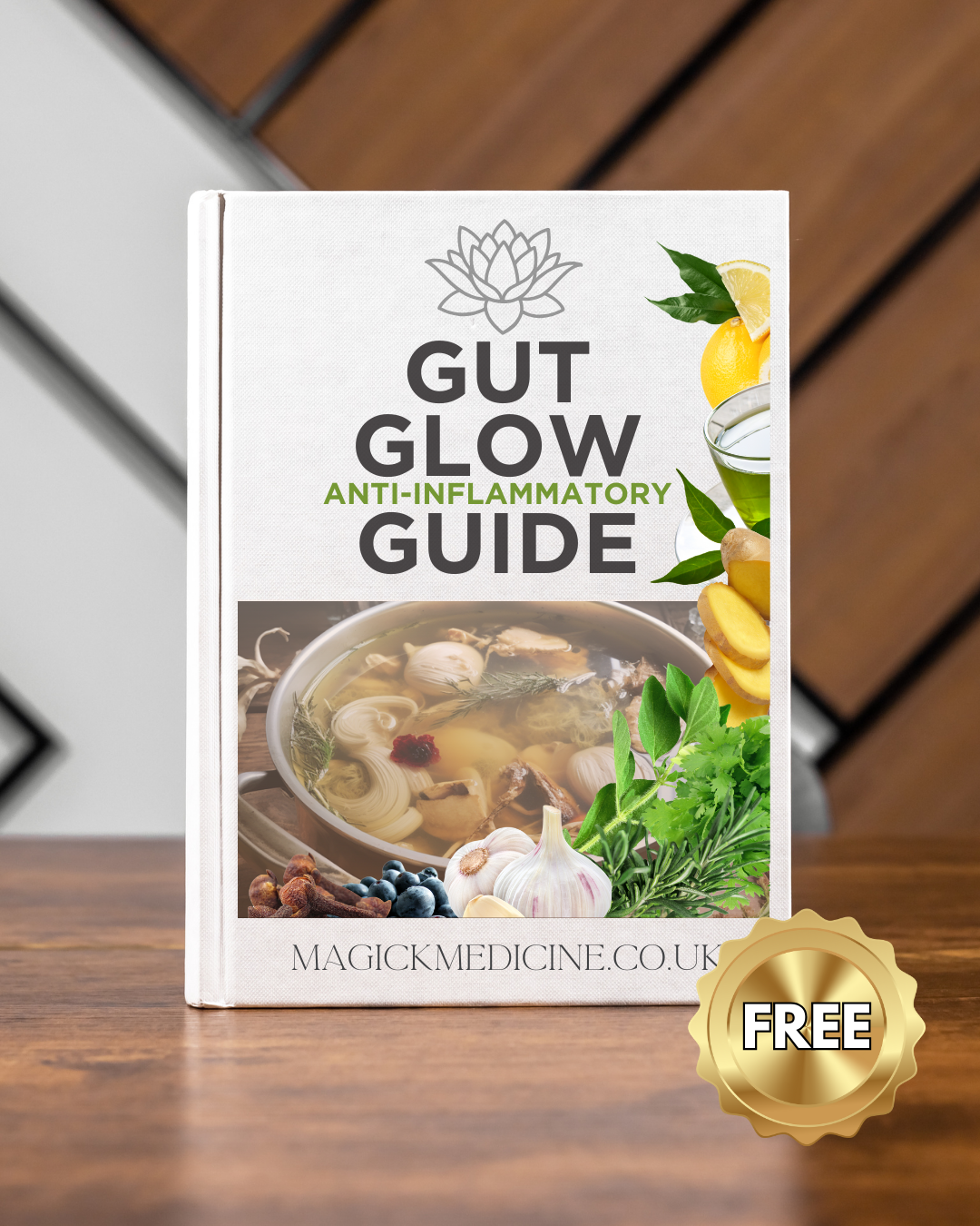 GUT GLOW GUIDE! Anti-Bloat Foods, Soulful Staples, Grounding Recipes, Real Radiance