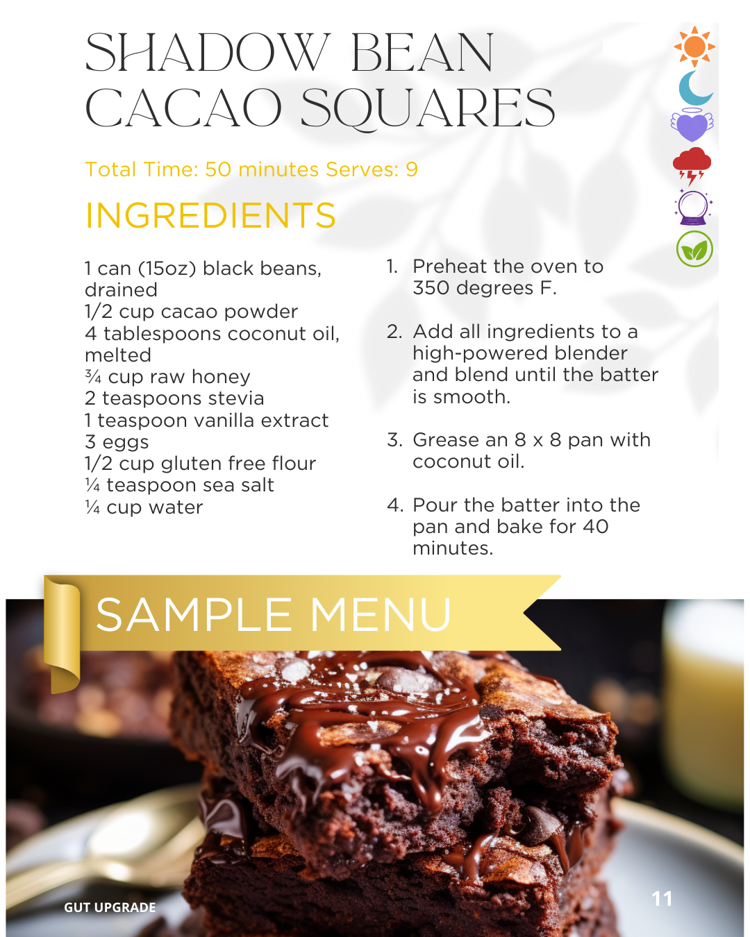 GUT UPGRADE RECIPES - Cook Book for Your Gut Archetype!