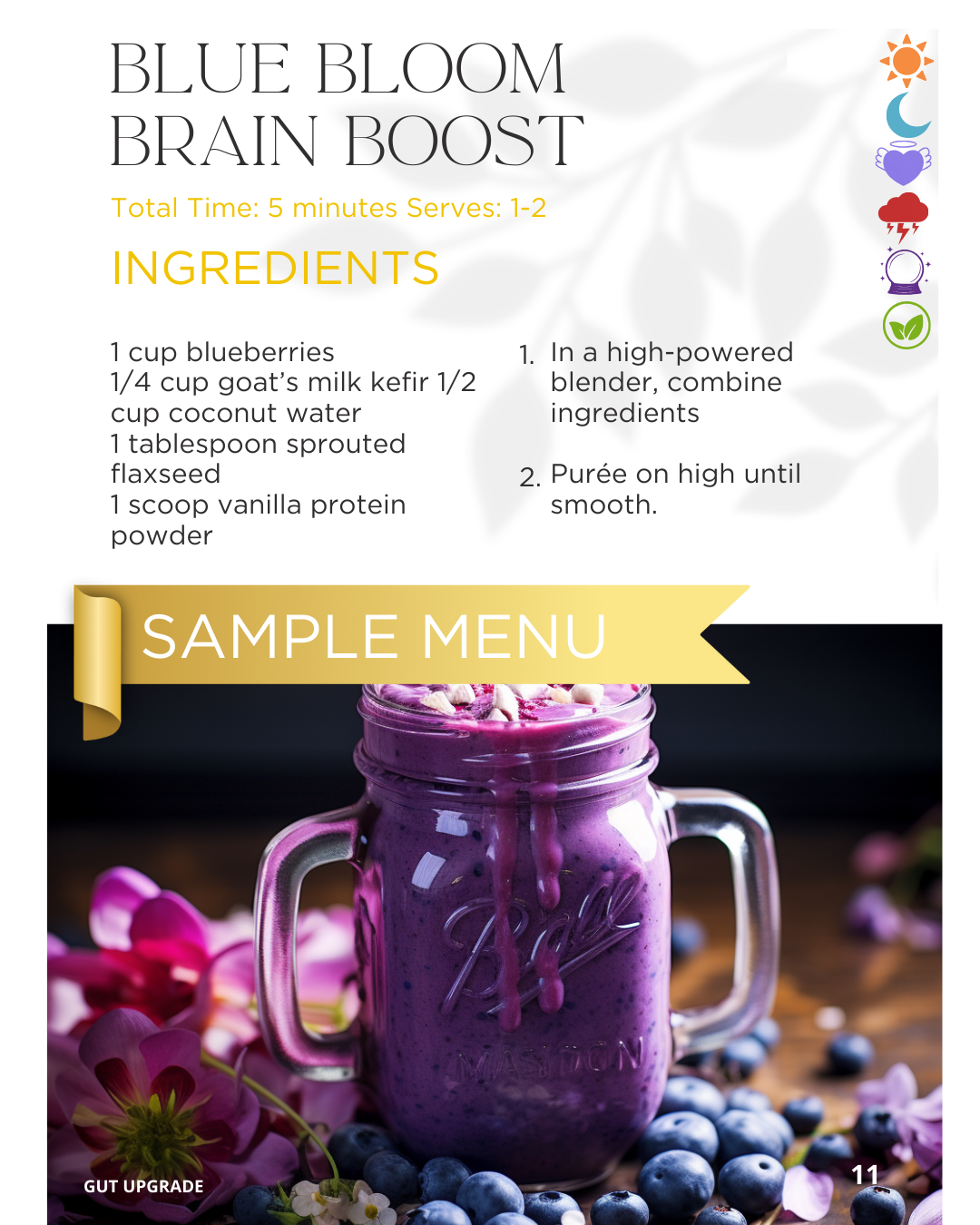 GUT UPGRADE RECIPES - Cook Book for Your Gut Archetype!