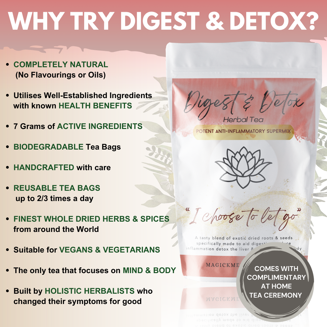 DIGEST & DETOX Supermix Roots & Seeds Tea Blend