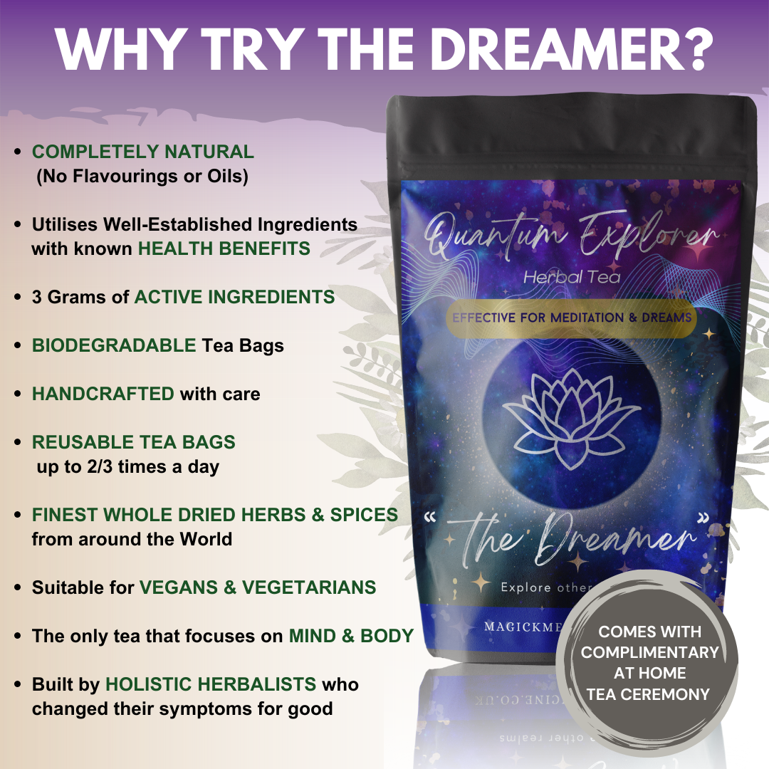 THE DREAMER Blue Potion Herbal Tea Blend for Mystics