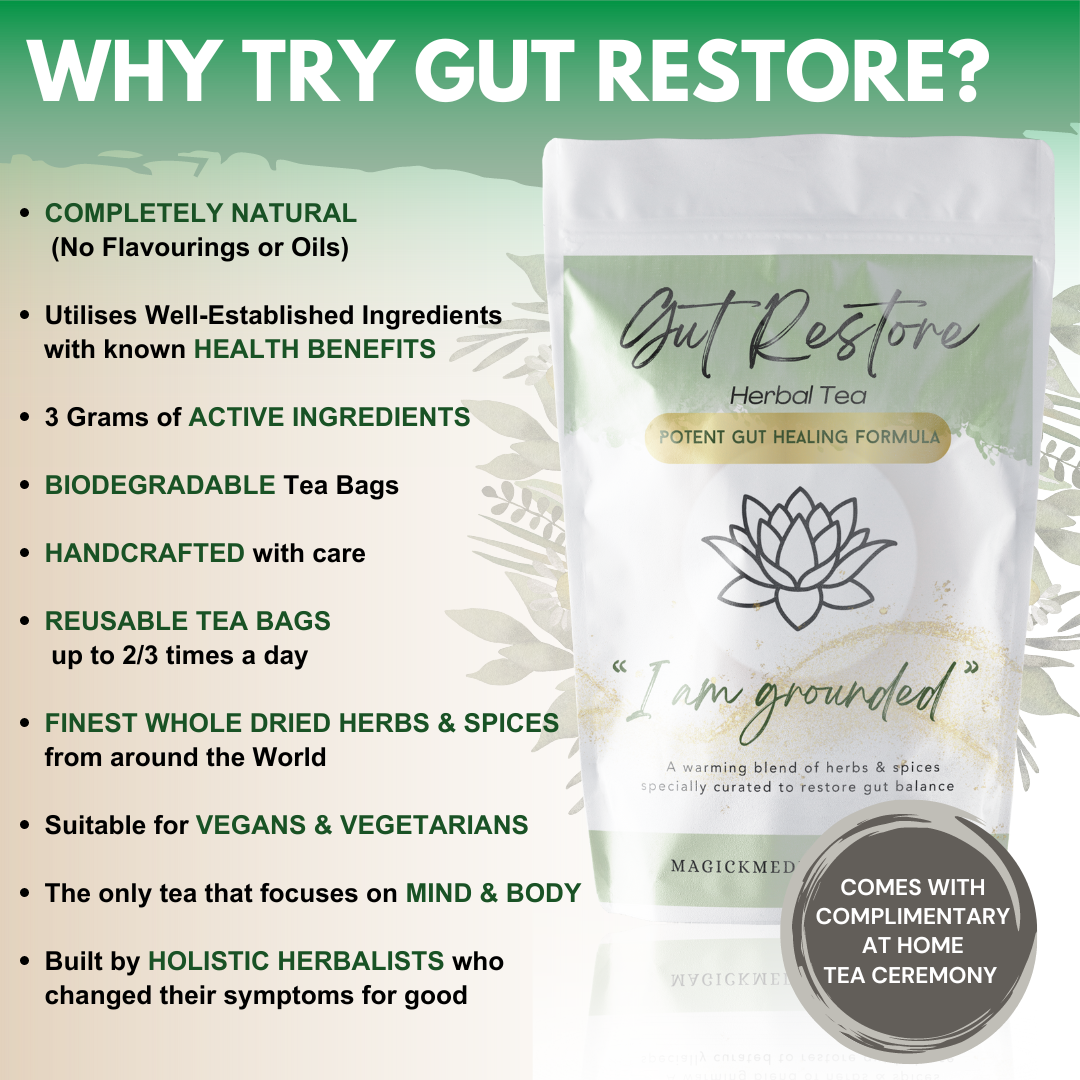 GUT RESTORE Soothing Herbal Tea Blend